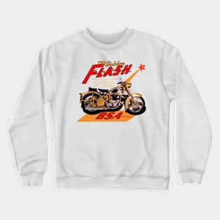 Bsa_Golden_Flash_Vintage_Motorcycle_ Crewneck Sweatshirt